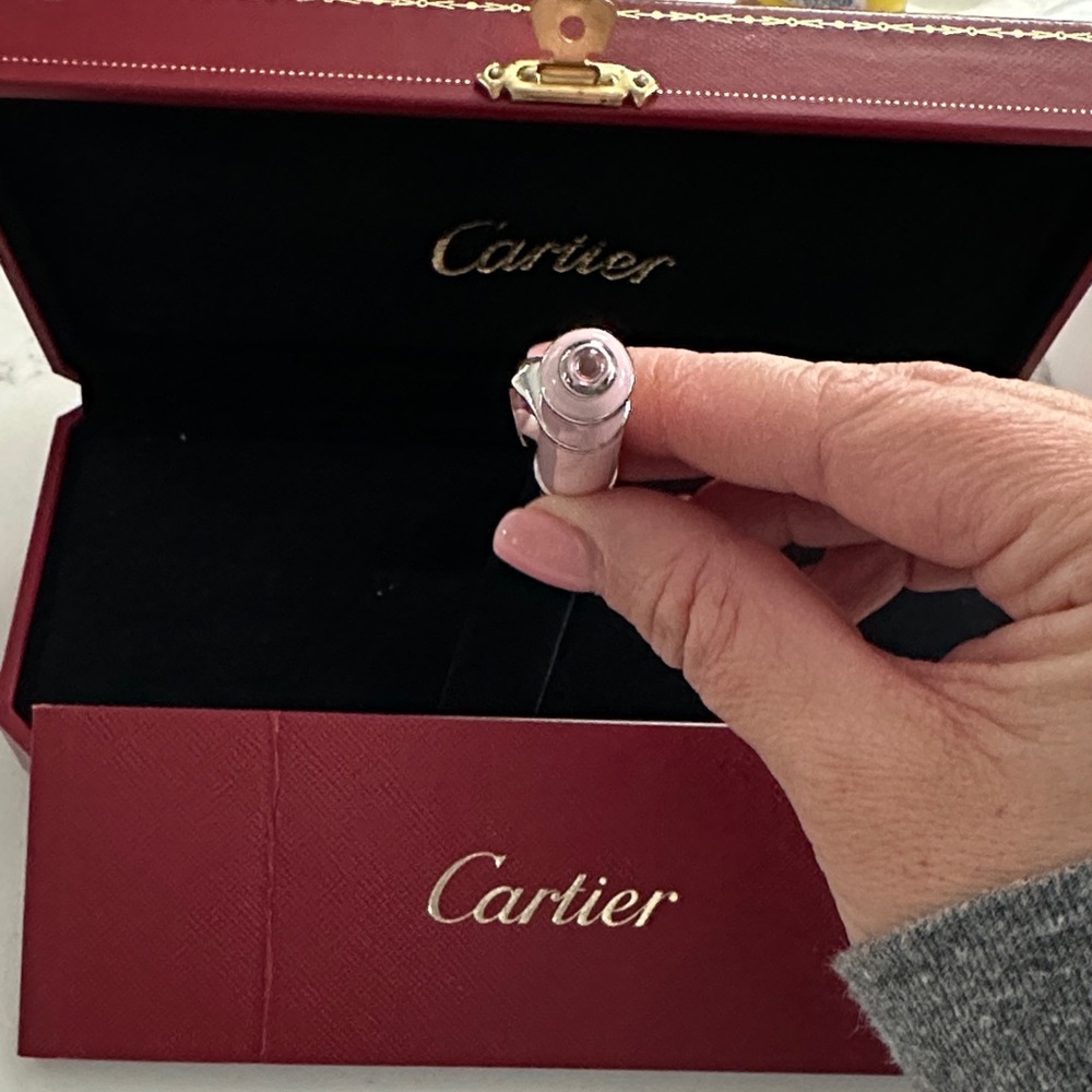 NEW WITH BOX Cartier Pink Mini Diablo Pen with Box - Picture 2 of 4